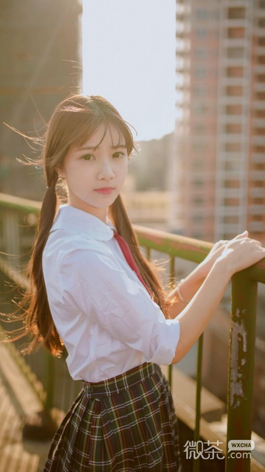 唯美清凉夏日女生写真微信高清图片