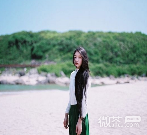 清纯唯美的女生海边图片2017 东西再好再无二人