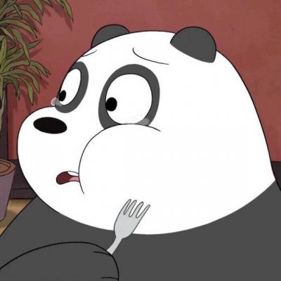 萌萌哒熊猫人系列微信头像