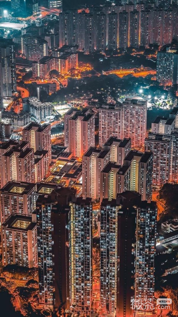 微信城市风景聊天背景图