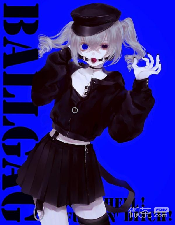 微信二次元黑暗少女图片