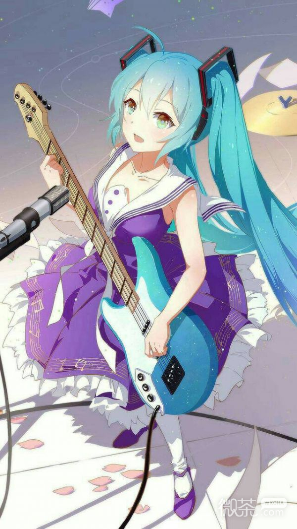 初音未来微信聊天背景