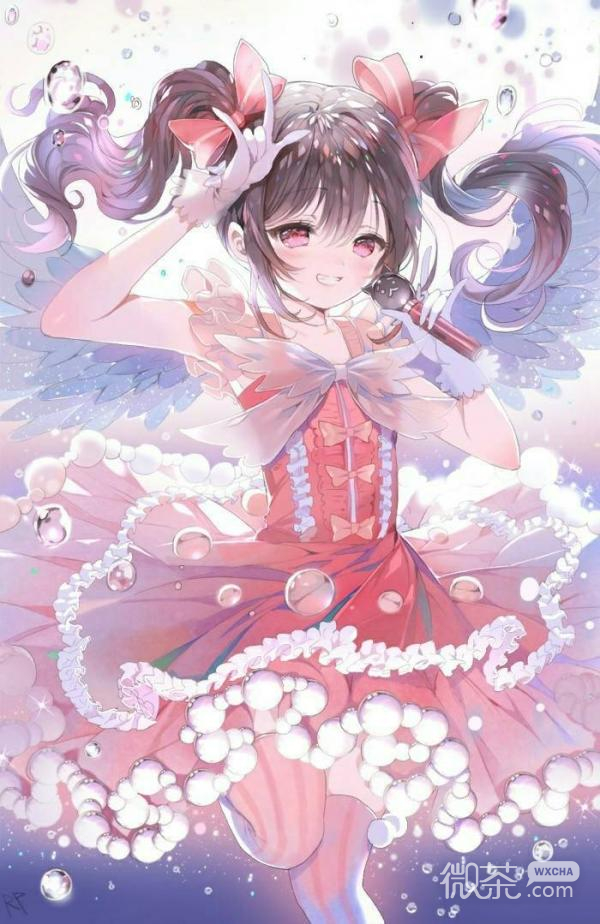 微信二次元优美女生图片