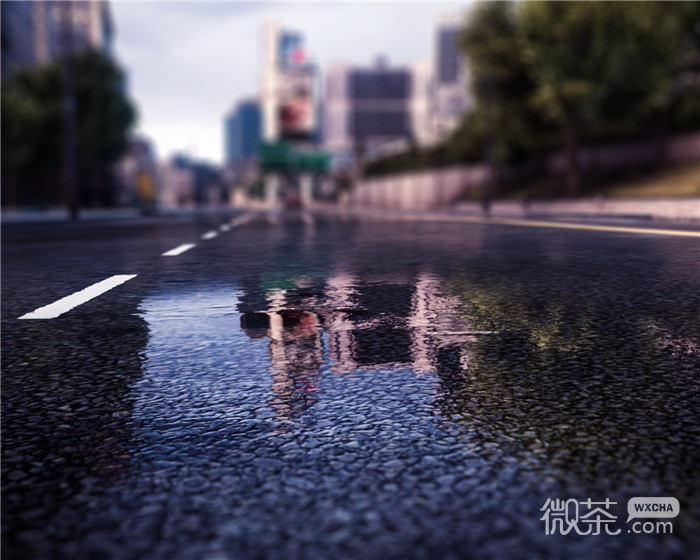 微信雨后唯美朋友圈配图