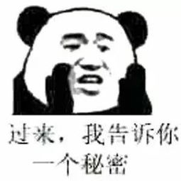 我告诉你微信熊猫头恶搞表情包