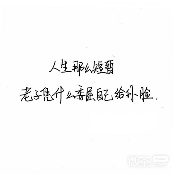 微信最新个性唯美文字朋友圈配图