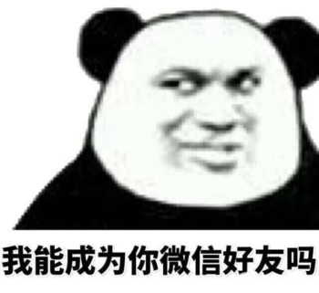 微信可爱搞怪熊猫头斗图表情包