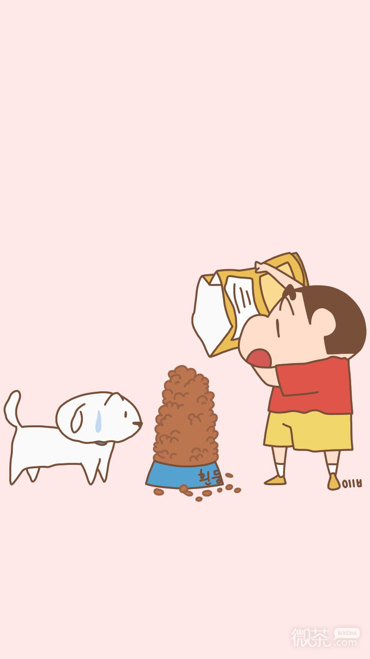 简约可爱卡通手机壁纸