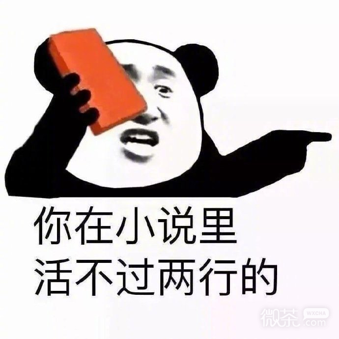 微信个性斯文人熊猫头怼人表情包下载