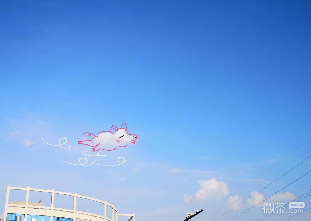 微信唯美蔚蓝天空朋友圈配图