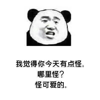 熊猫头土味情话撩人系列微信表情包下载