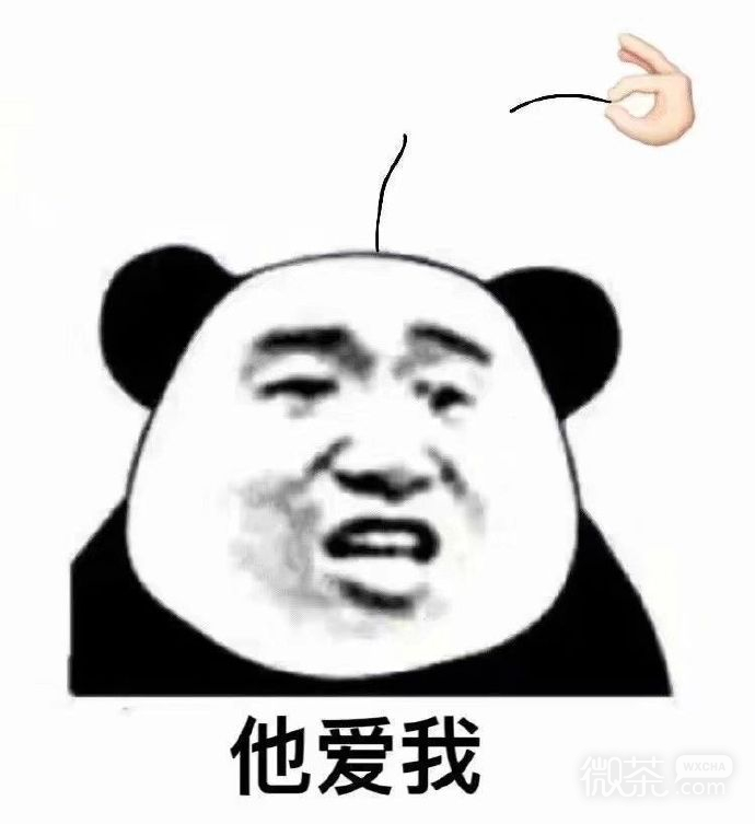 熊猫头拔头发测试系列微信表情包合集下载