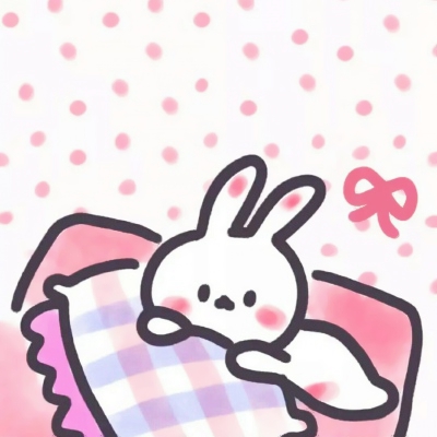 可爱萌萌哒的卡通小兔子微信头像下载