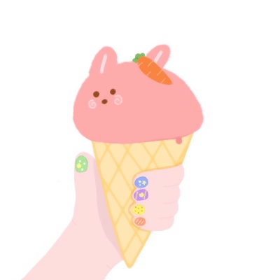 可爱萌萌哒的微信冰淇淋头像下载