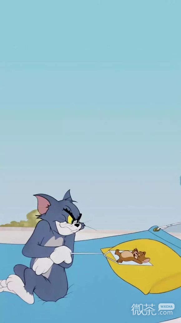 猫和老鼠手机壁纸_微信图片_微茶网