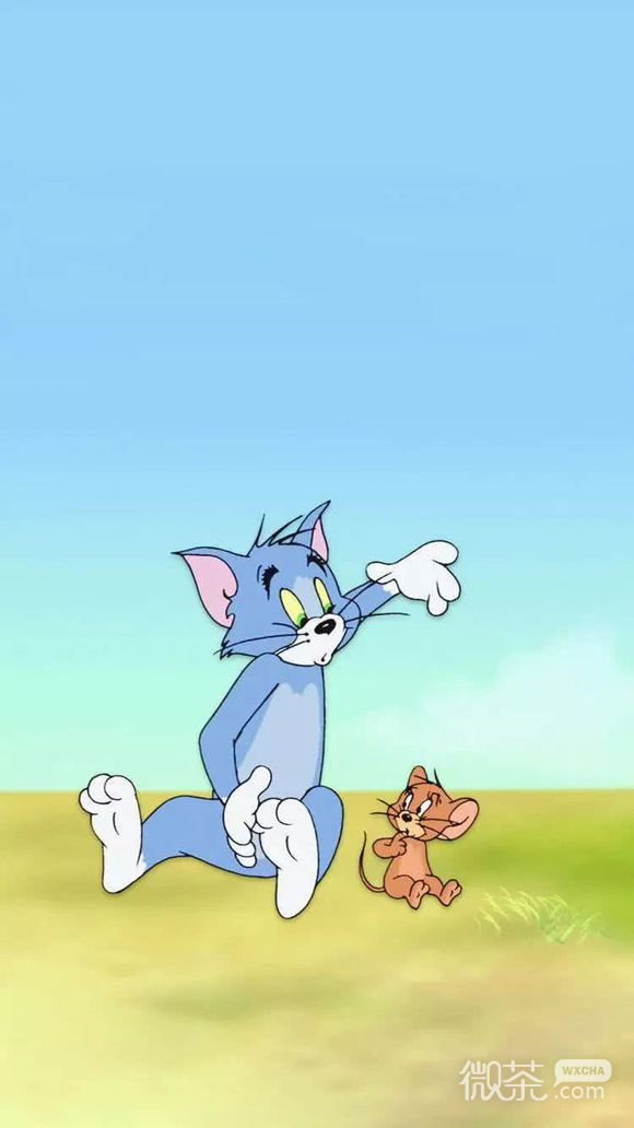 猫和老鼠手机壁纸_微信图片_微茶网