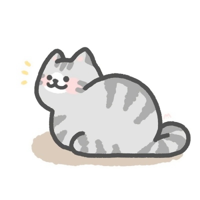 可爱萌萌哒的微信卡通猫咪头像