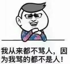 搞笑带字的微信斯文骂人表情包