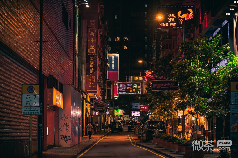 好看的微信香港城市意境摄影图片