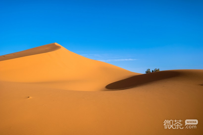 浩瀚壮阔的沙漠微信唯美摄影图集