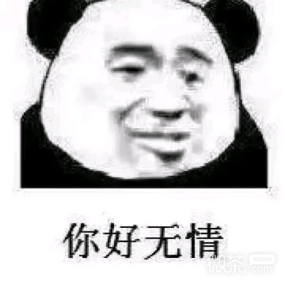 首页 微信表情 搞笑表情  你好无情微信恶搞熊猫头斗图表情包