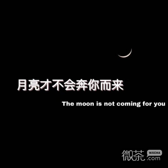 最潮丧系黑白微信朋友圈配图