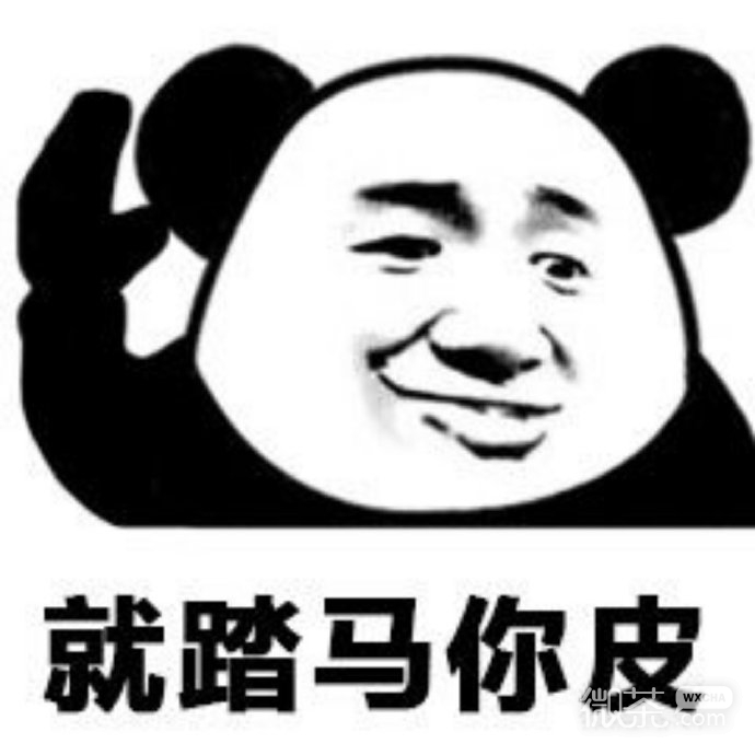 熊猫头怼人搞笑微信表情包