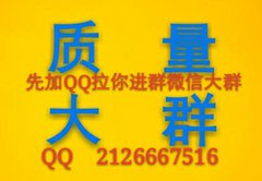 微信大群，