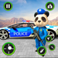 美国熊猫警察绳索英雄