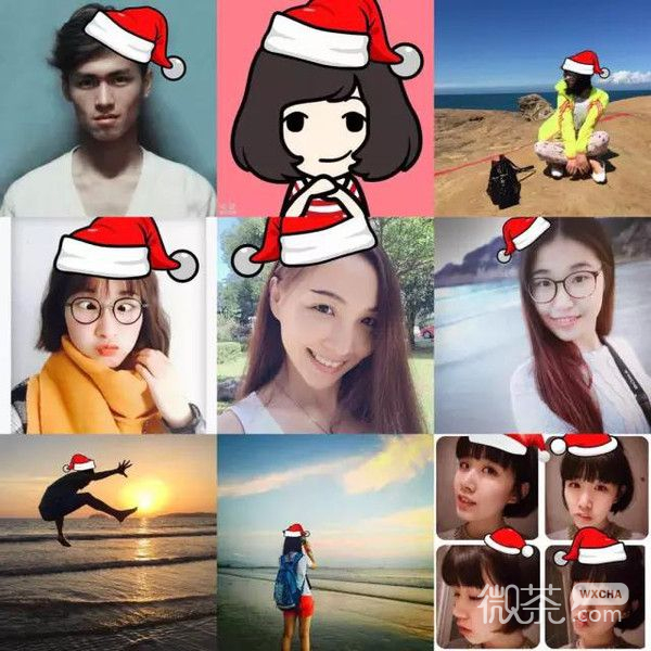 微信朋友圈添加圣诞帽头像方法 朋友圈圣诞帽是如何做到的