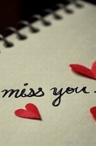 爱情微信图片  miss you