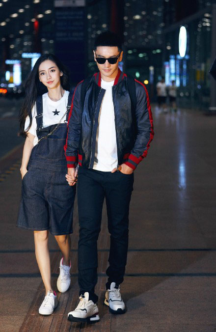 黄晓明angelababy秀恩爱微信图片