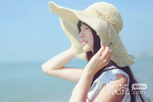 唯美清新淡雅的美女微信高清图片