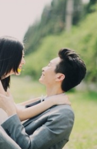 甜美幸福的情侣意境好看大图 最盼望的不过是与你并肩写爱情