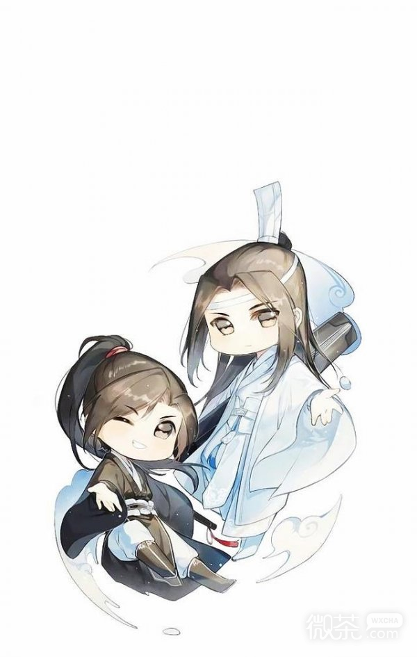 微信Q版魔道祖师动漫图片