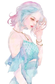 微信唯美意境手绘图片