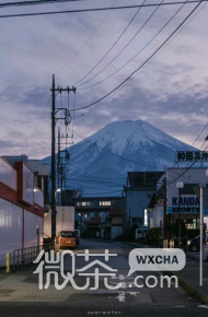 好看富士山朋友圈配图