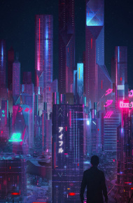 微信朋克风手机壁纸
