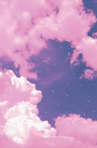 梦幻粉嫩天空朋友圈配图
