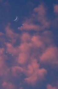 微信最潮梦幻星空朋友圈配图