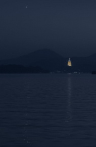 蓝色系浪漫背景图