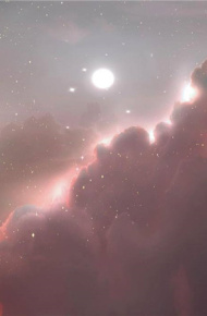 烂漫星空的晚安唯美微信朋友圈背景