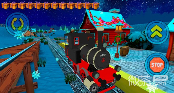 圣诞玩具火车