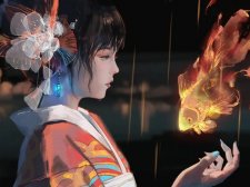 可以随意触摸角色的