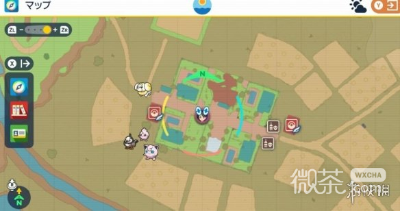 《宝可梦朱紫》圆模镇交换精灵NPC位置一览
