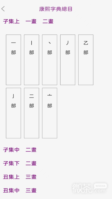今日康熙字典
