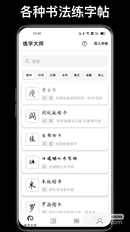 练字大师
