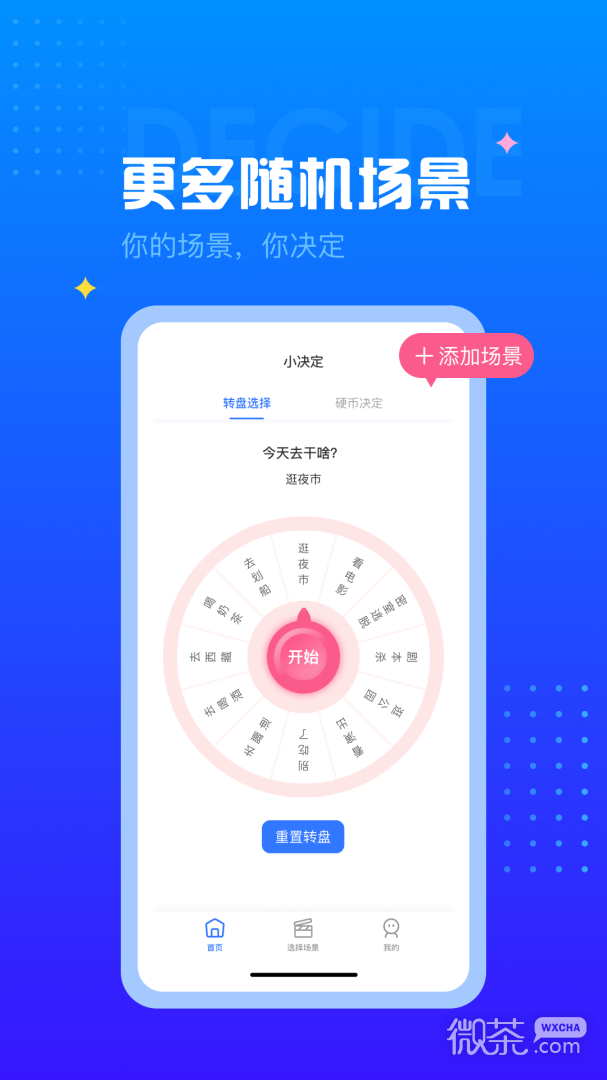 决定转盘
