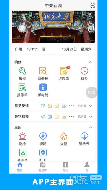 的修