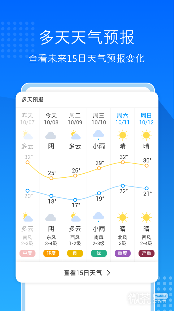 天气预报通